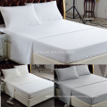 Custom Made Wholesale Bed Sheet White Top Sheet Made in China